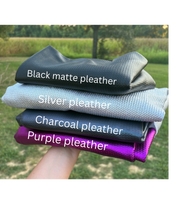 Load image into Gallery viewer, Charcoal pleather