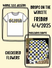 Load image into Gallery viewer, Checkered floral