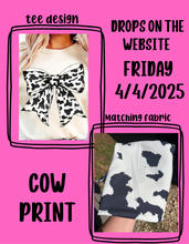 Load image into Gallery viewer, Cow print