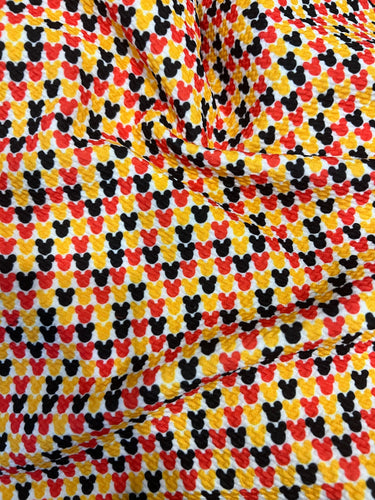 Red, yellow & black ears