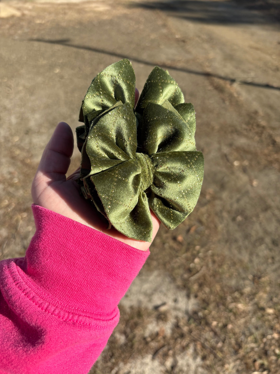 Dark green diamond velvet