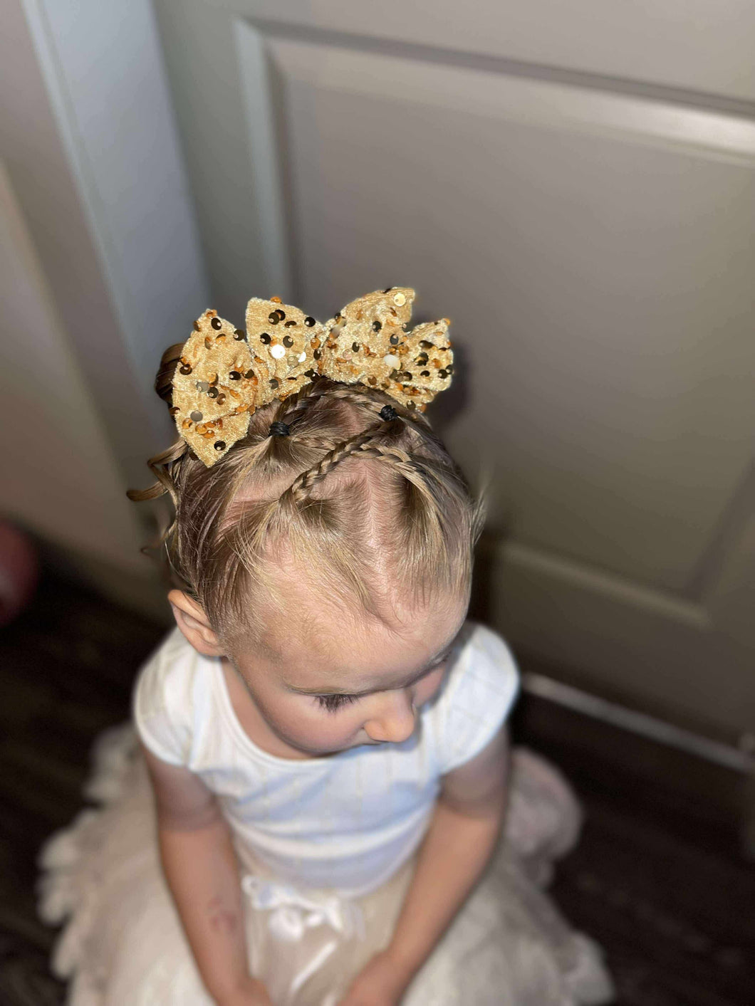 Gold sequin