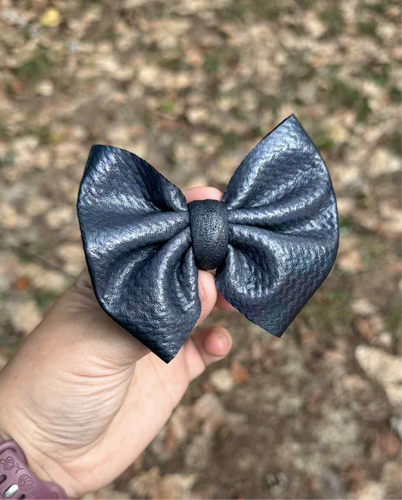 Charcoal pleather