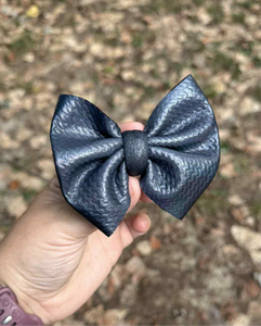Charcoal pleather