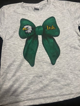 Load image into Gallery viewer, School/team bow tee