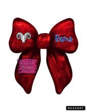 Load image into Gallery viewer, School/team bow tee