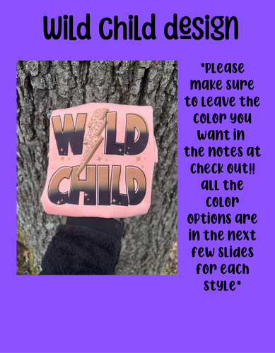 Wild child tee