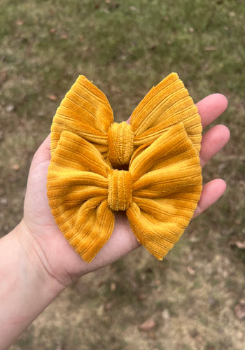 Rust velvet rib knit