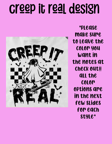 Creep it real design