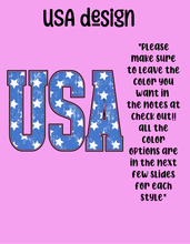Load image into Gallery viewer, USA design