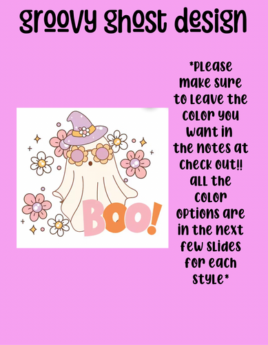 Groovy boo design