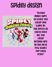 Load image into Gallery viewer, Spidey design