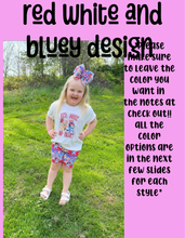 Load image into Gallery viewer, Red white and blue design