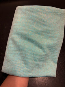 Aqua&gold shimmer