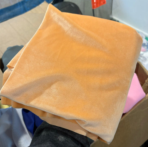 Creamsicle velvet