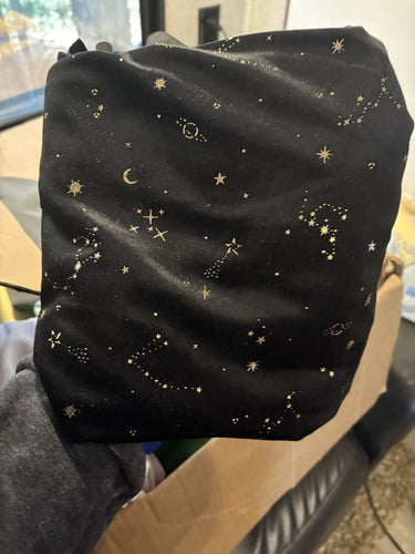 Black galaxy velvet