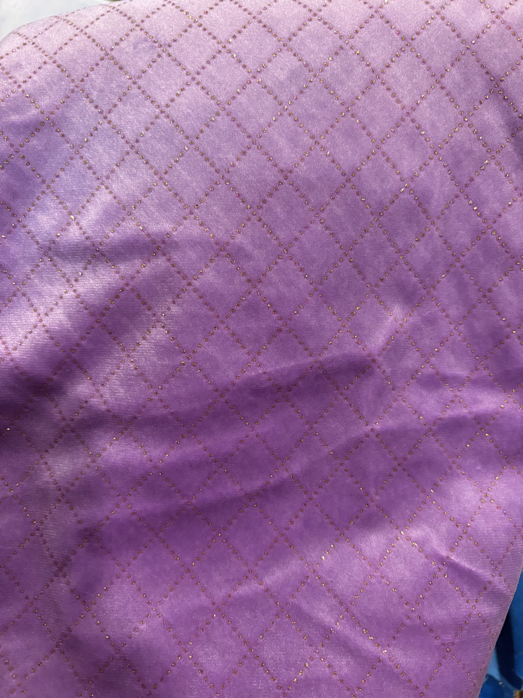 Lavender diamond velvet
