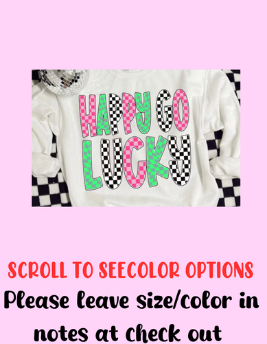 Happy go lucky design