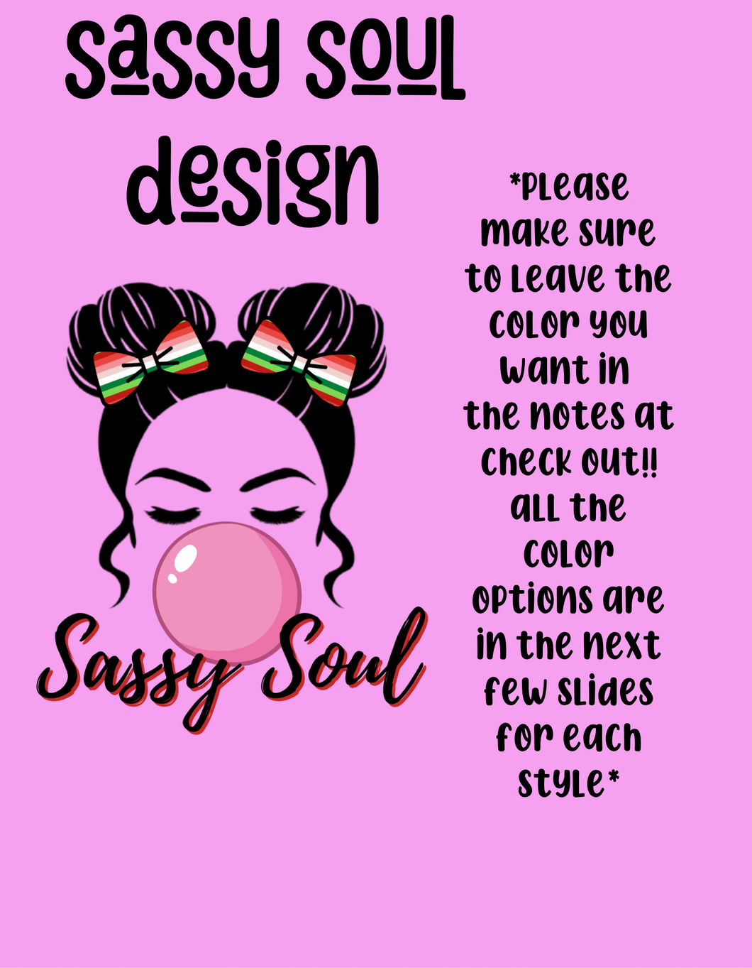 Sassy soul design