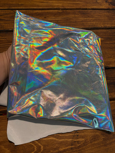Holographic pleather