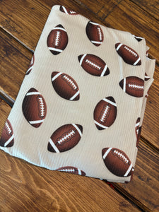 Footballs rib knit