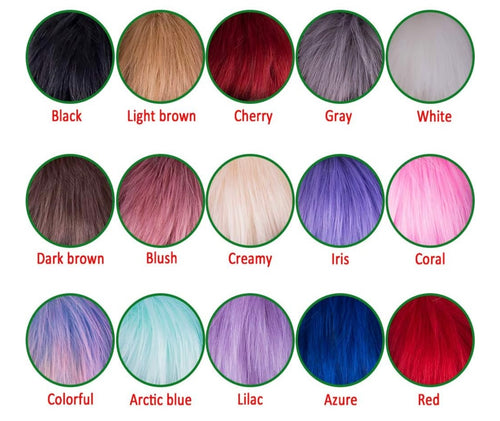 Pom piggies on nylon