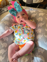 Load image into Gallery viewer, Neon blue distressed