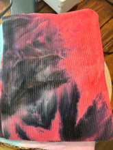 Load image into Gallery viewer, Pink black rib tie dye