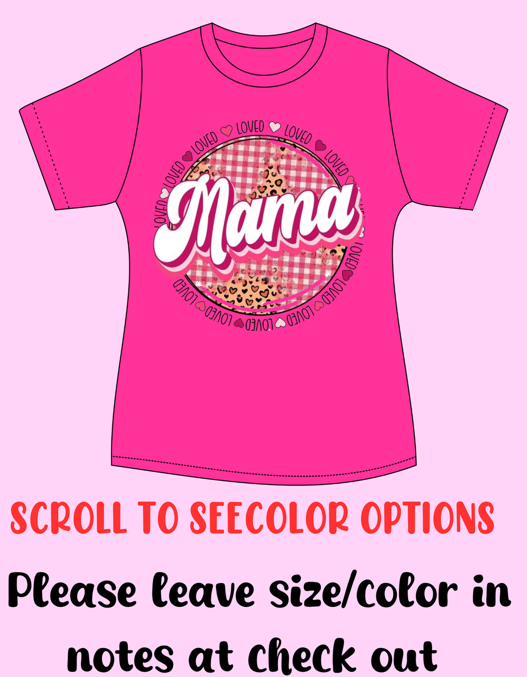 Mama valentines design