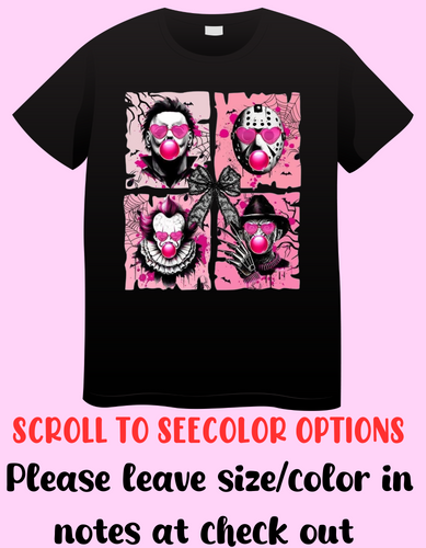 Scary men valentines design