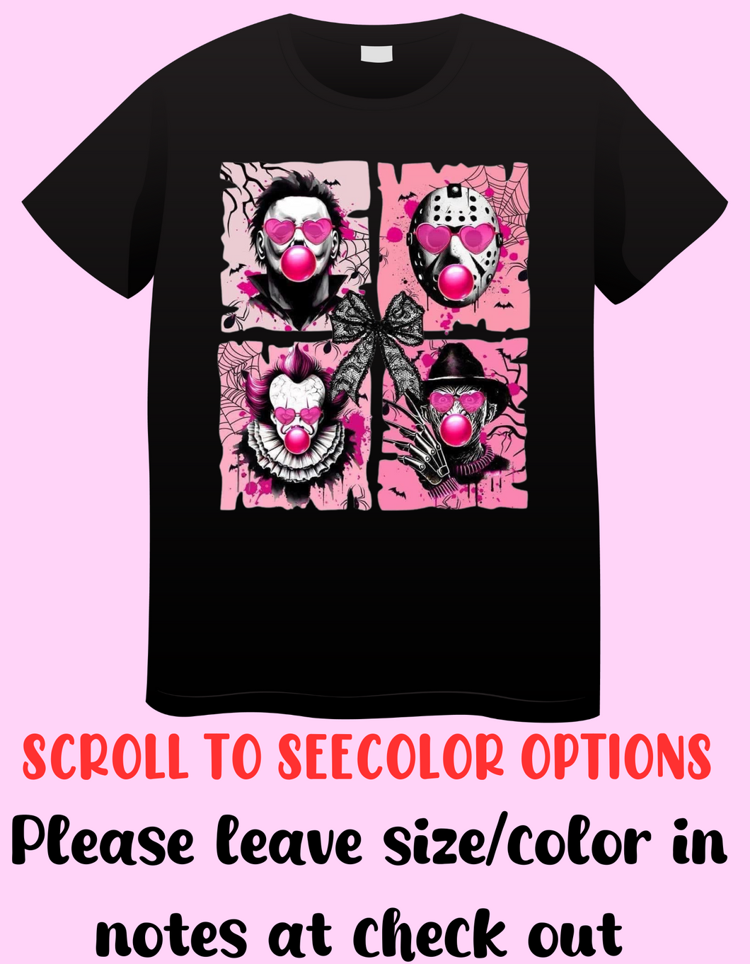 Scary men valentines design