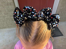 Load image into Gallery viewer, Black/silver sequin