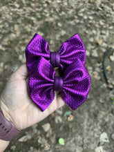 Load image into Gallery viewer, Purple pleather